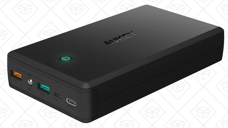 Aukey 30,000mAh USB-C/Quick Charge 3.0 Battery Pack, $39 with code AUPOWER8